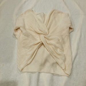 Loft twist back sweater